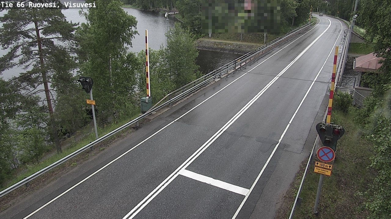 Weather Camera Image Väg 66 Ruovesi, Visuvesi, Ruovesi, Pirkanmaa