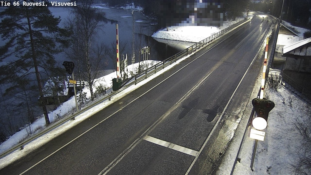 Weather Camera Image Road 66 Ruovesi, Visuvesi, Ruovesi, Pirkanmaa