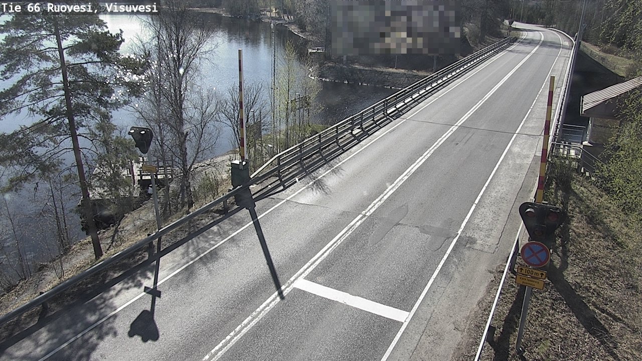 Weather Camera Image Väg 66 Ruovesi, Visuvesi, Ruovesi, Pirkanmaa