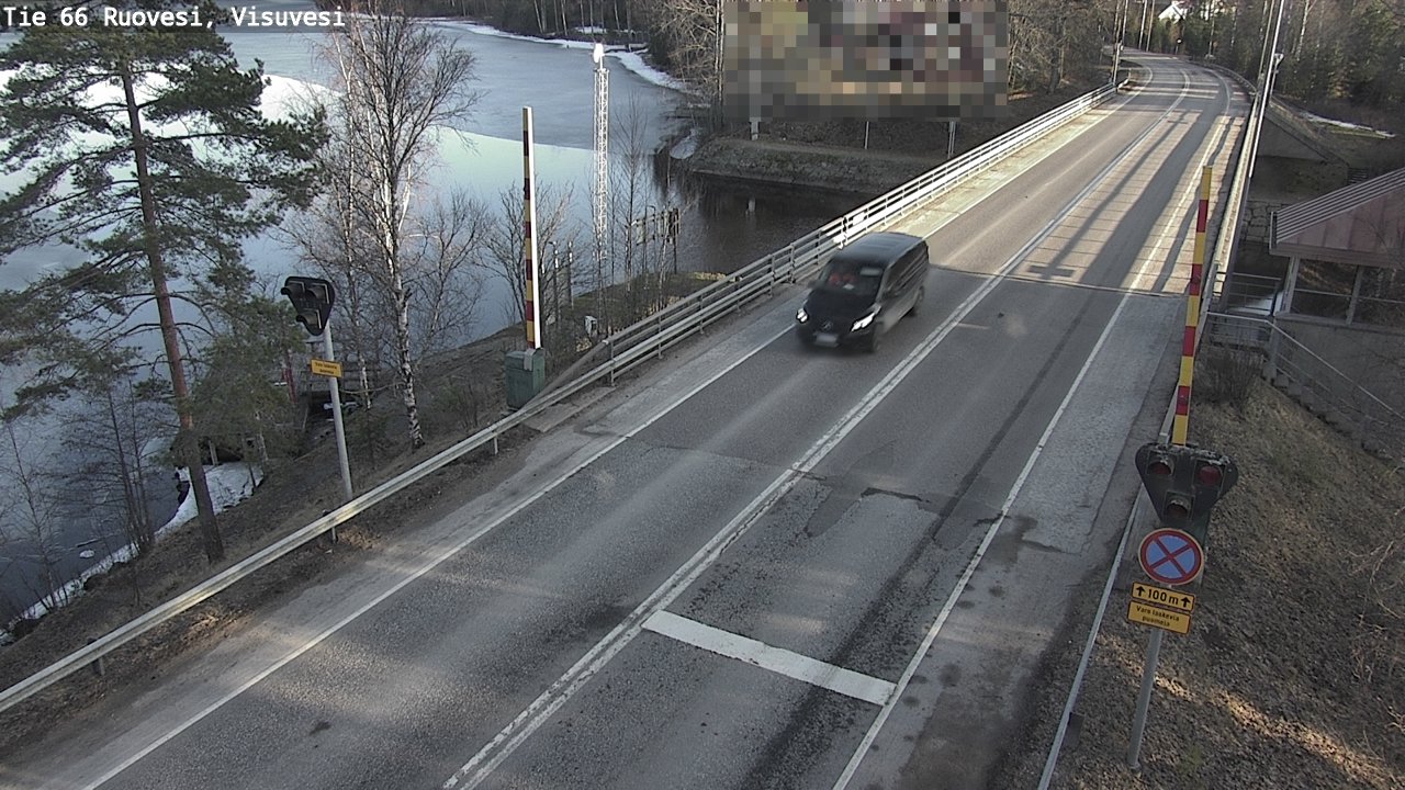 Weather Camera Image Väg 66 Ruovesi, Visuvesi, Ruovesi, Pirkanmaa