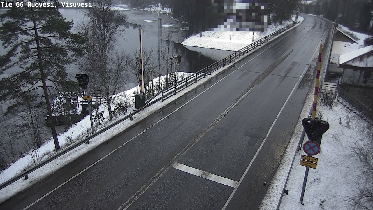 Weather Camera Image Road 66 Ruovesi, Visuvesi, Ruovesi, Pirkanmaa
