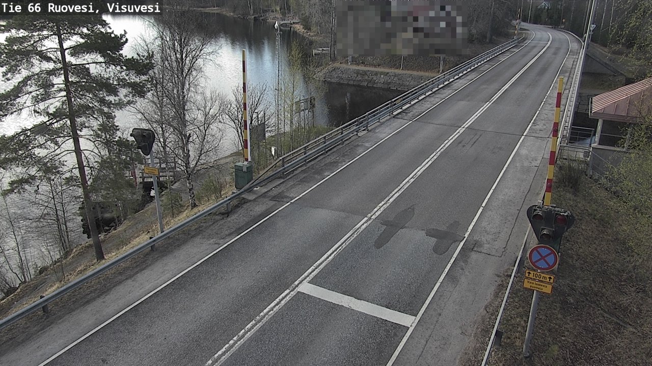 Weather Camera Image Väg 66 Ruovesi, Visuvesi, Ruovesi, Pirkanmaa