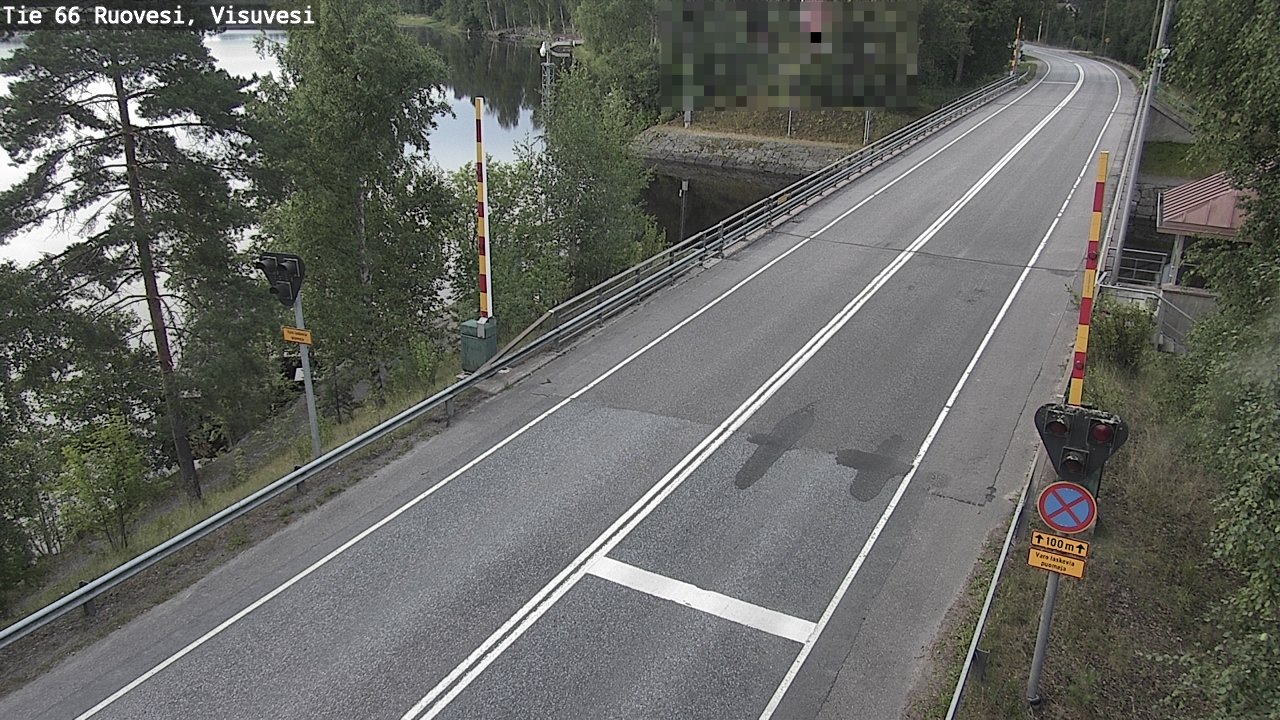 Weather Camera Image Road 66 Ruovesi, Visuvesi, Ruovesi, Pirkanmaa