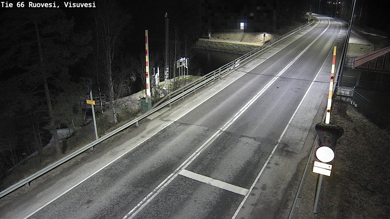 Weather Camera Image Väg 66 Ruovesi, Visuvesi, Ruovesi, Pirkanmaa