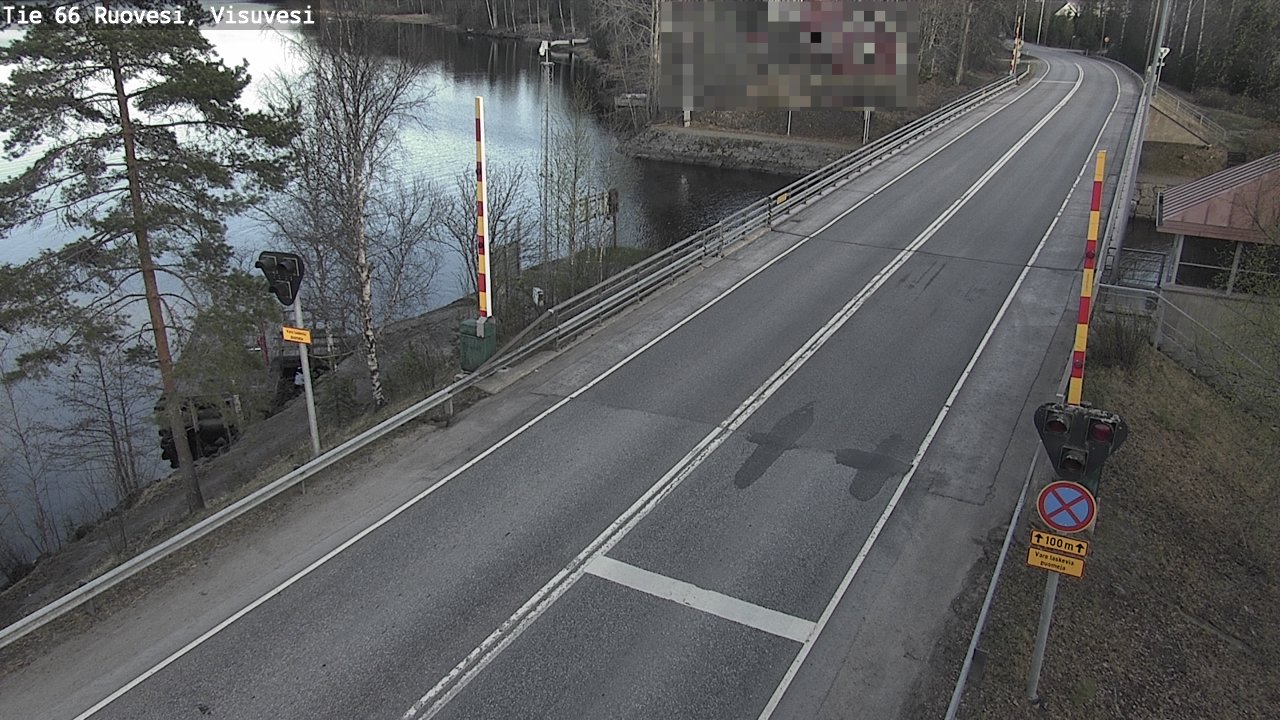 Weather Camera Image Road 66 Ruovesi, Visuvesi, Ruovesi, Pirkanmaa