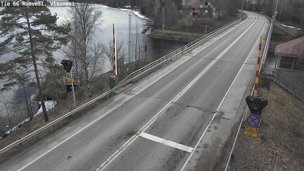 Weather Camera Image Road 66 Ruovesi, Visuvesi, Ruovesi, Pirkanmaa