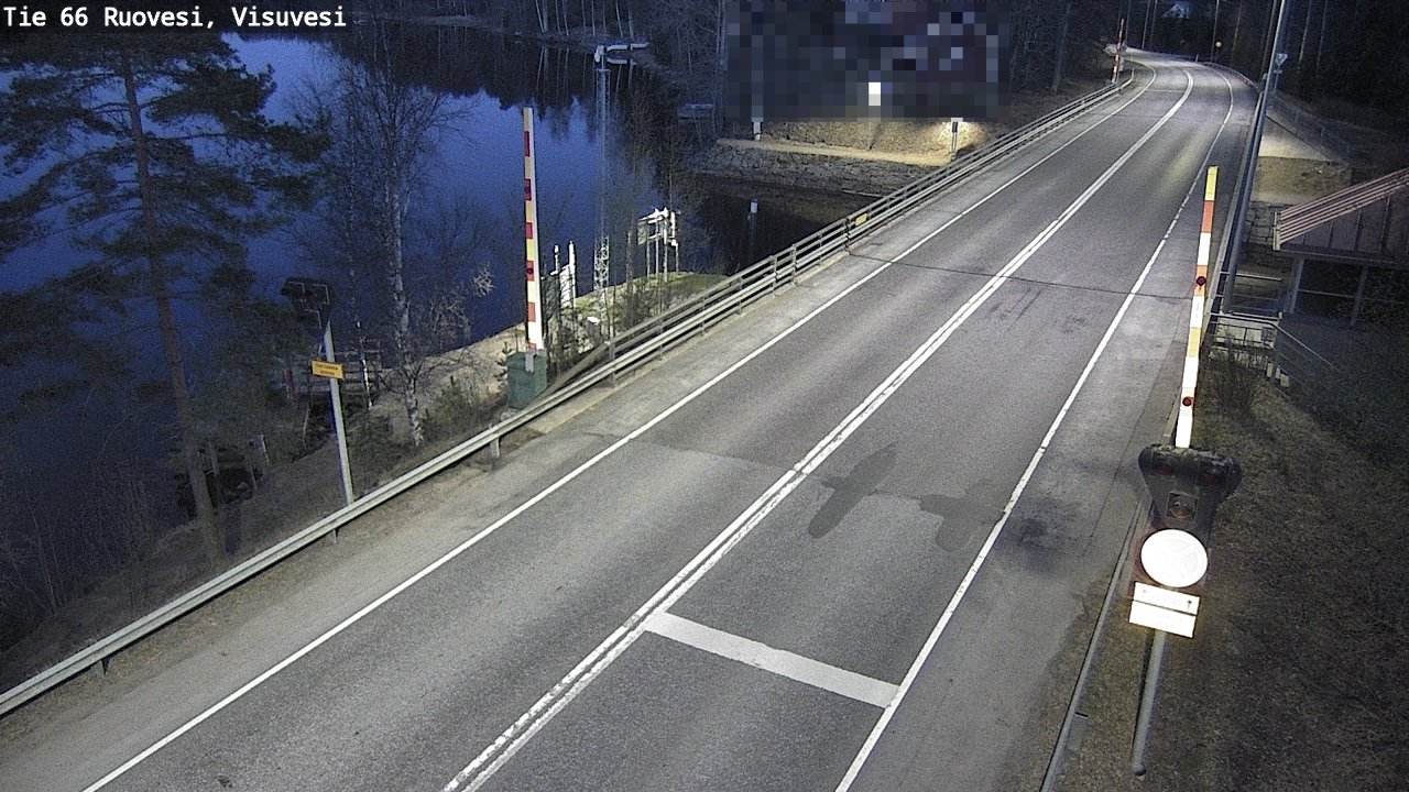 Weather Camera Image Road 66 Ruovesi, Visuvesi, Ruovesi, Pirkanmaa