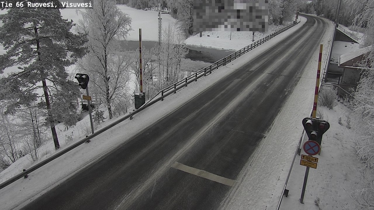 Weather Camera Image Road 66 Ruovesi, Visuvesi, Ruovesi, Pirkanmaa