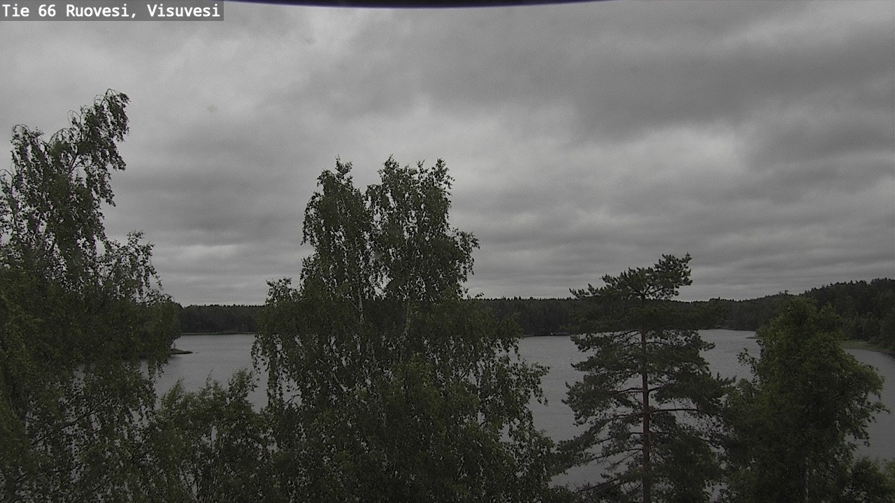 Weather Camera Image Väg 66 Ruovesi, Visuvesi, Ruovesi, Pirkanmaa