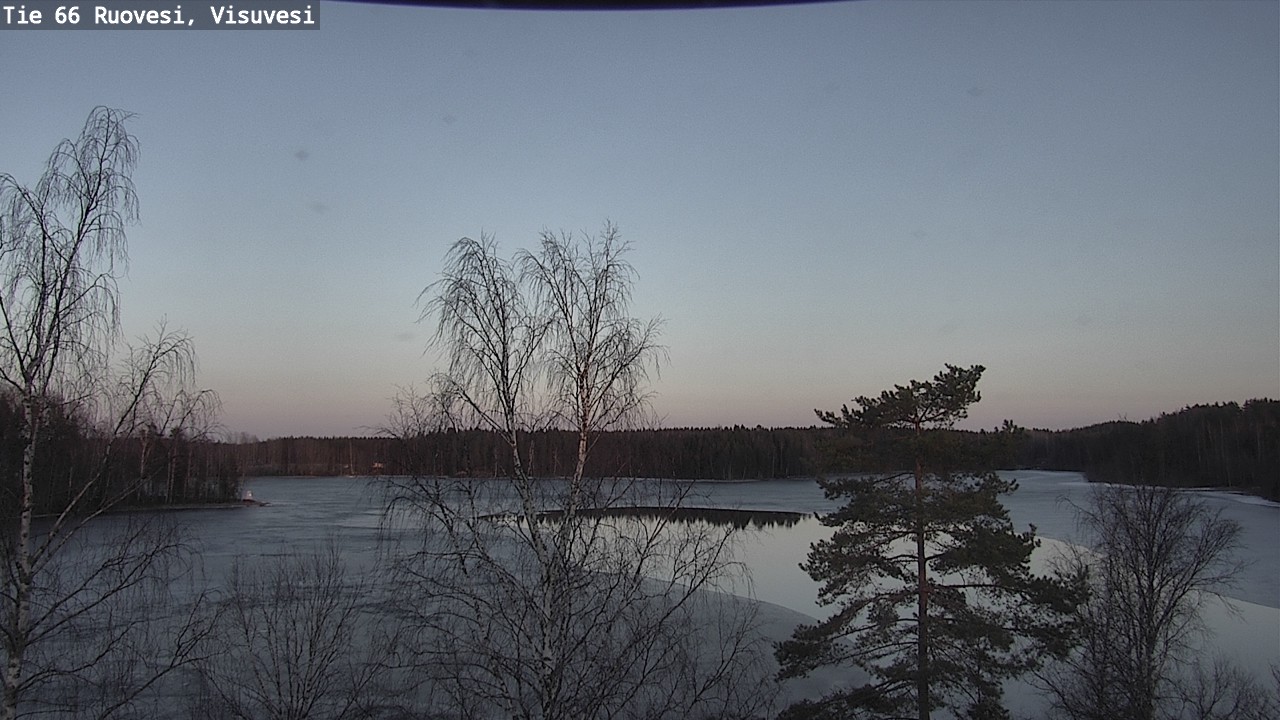 Weather Camera Image Road 66 Ruovesi, Visuvesi, Ruovesi, Pirkanmaa