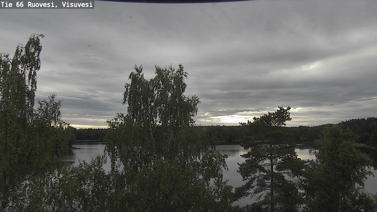 Weather Camera Image Road 66 Ruovesi, Visuvesi, Ruovesi, Pirkanmaa
