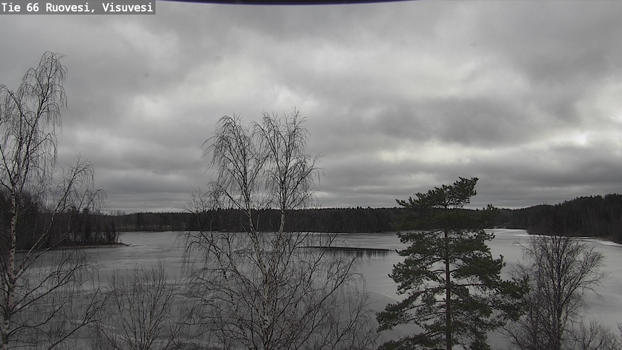 Weather Camera Image Väg 66 Ruovesi, Visuvesi, Ruovesi, Pirkanmaa