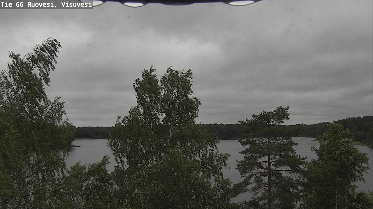 Weather Camera Image Väg 66 Ruovesi, Visuvesi, Ruovesi, Pirkanmaa