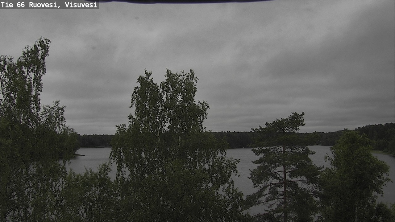 Weather Camera Image Väg 66 Ruovesi, Visuvesi, Ruovesi, Pirkanmaa
