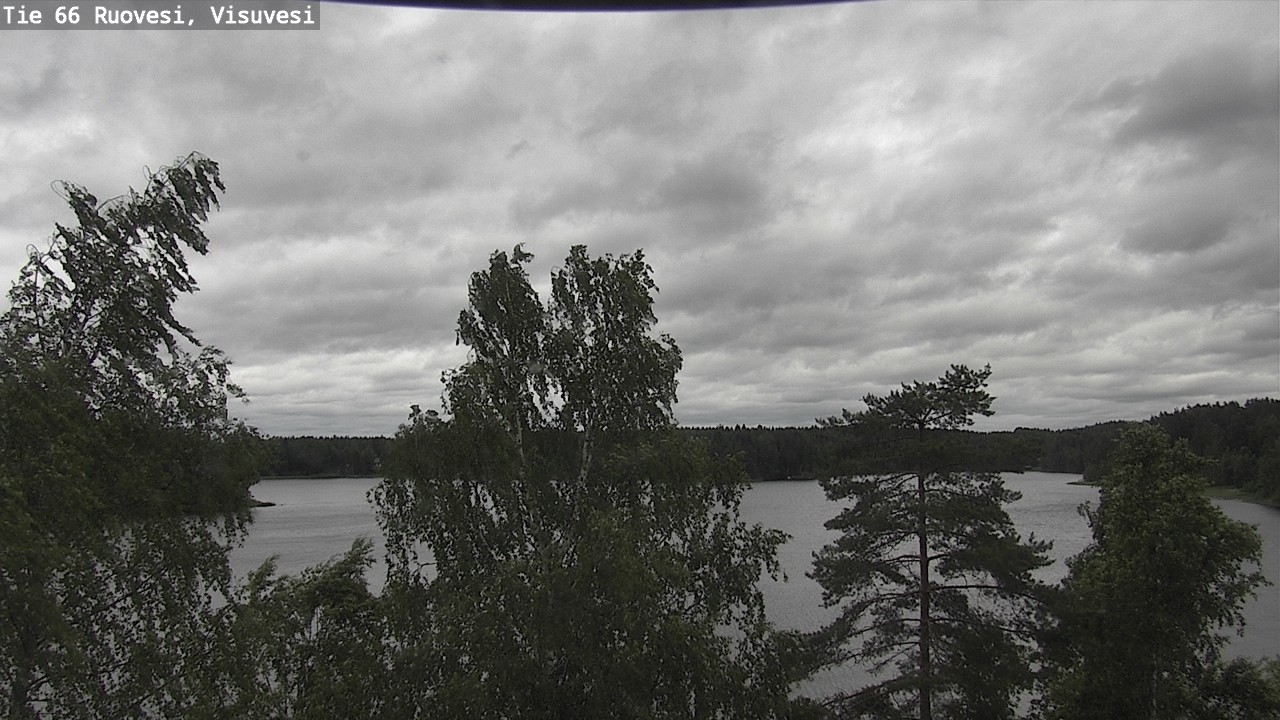 Weather Camera Image Väg 66 Ruovesi, Visuvesi, Ruovesi, Pirkanmaa