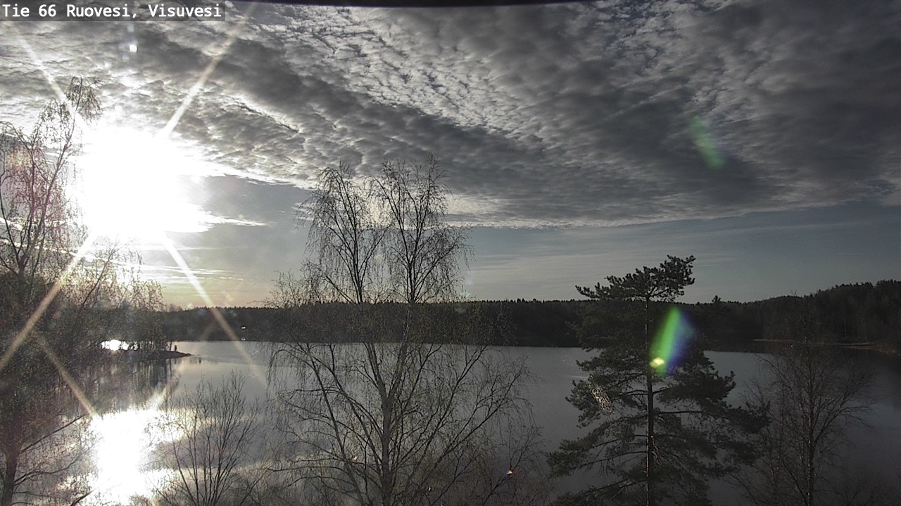 Weather Camera Image Väg 66 Ruovesi, Visuvesi, Ruovesi, Pirkanmaa