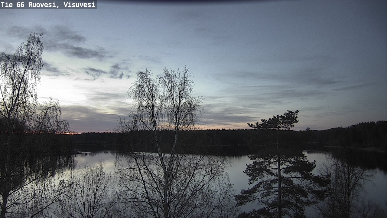 Weather Camera Image Väg 66 Ruovesi, Visuvesi, Ruovesi, Pirkanmaa