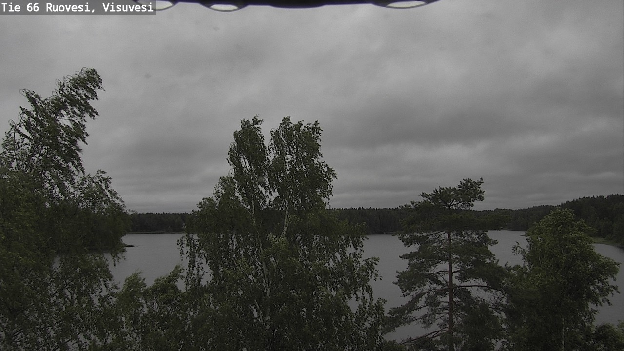 Weather Camera Image Väg 66 Ruovesi, Visuvesi, Ruovesi, Pirkanmaa