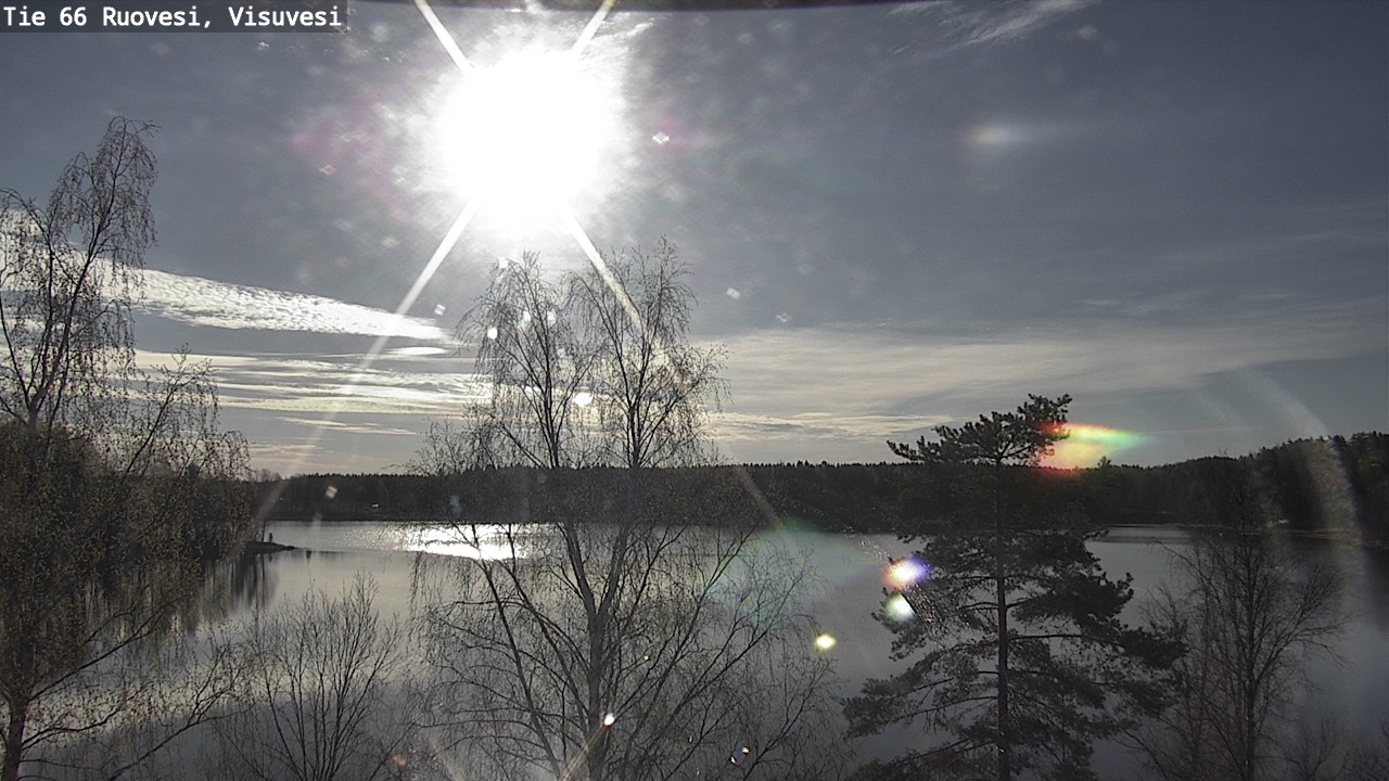 Weather Camera Image Väg 66 Ruovesi, Visuvesi, Ruovesi, Pirkanmaa