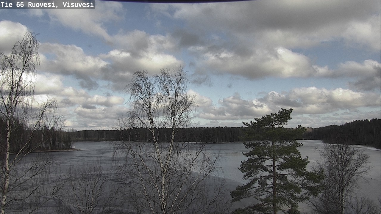 Weather Camera Image Väg 66 Ruovesi, Visuvesi, Ruovesi, Pirkanmaa