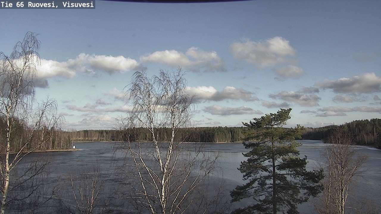 Weather Camera Image Väg 66 Ruovesi, Visuvesi, Ruovesi, Pirkanmaa