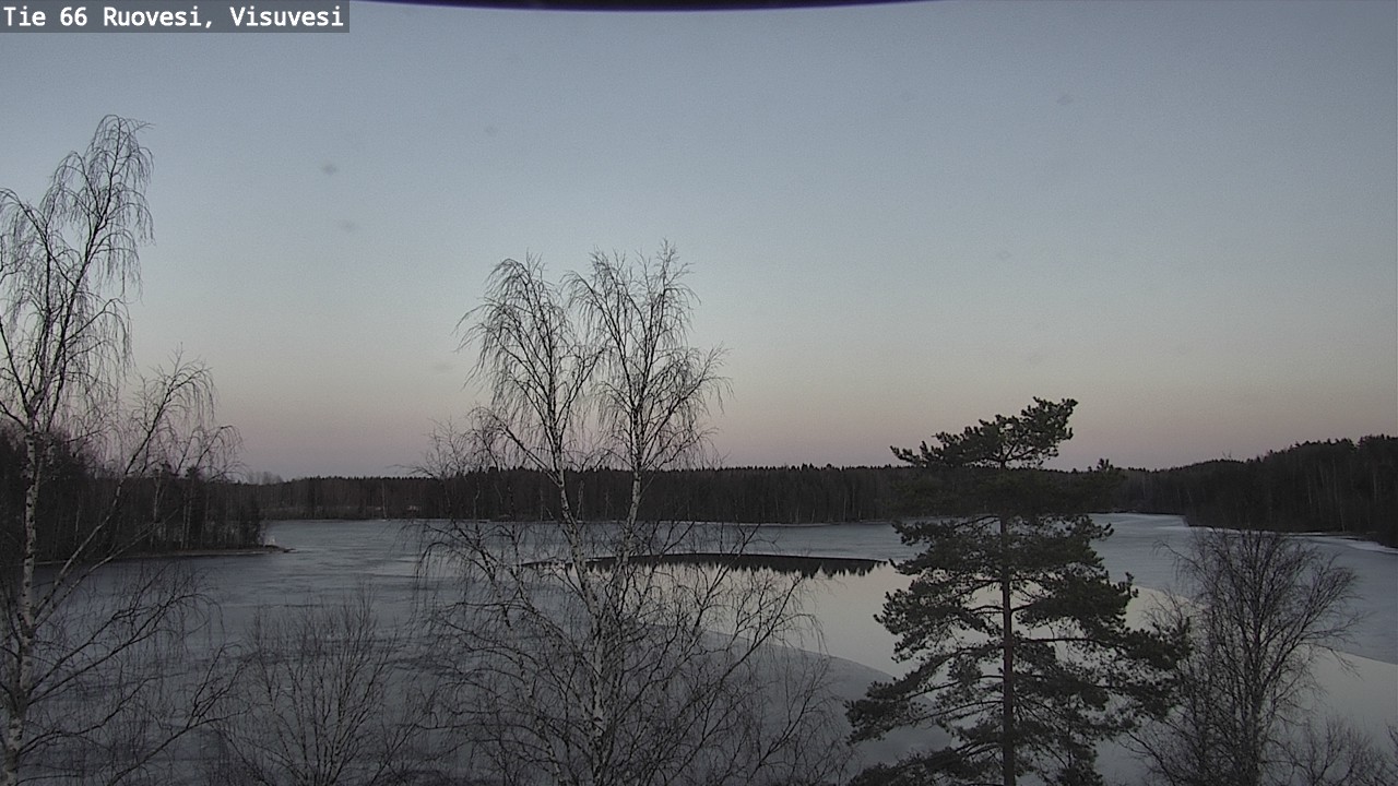 Weather Camera Image Road 66 Ruovesi, Visuvesi, Ruovesi, Pirkanmaa
