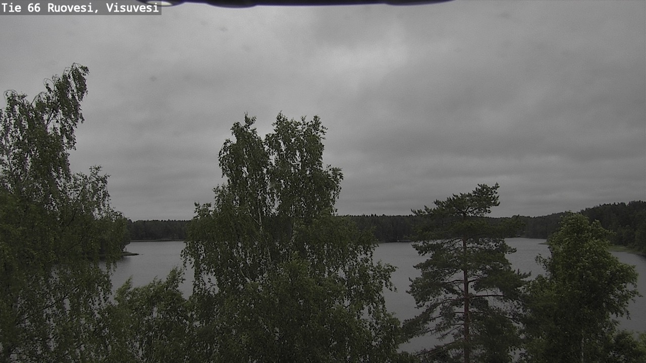 Weather Camera Image Väg 66 Ruovesi, Visuvesi, Ruovesi, Pirkanmaa