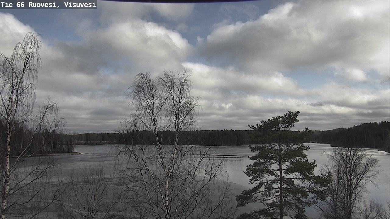 Weather Camera Image Väg 66 Ruovesi, Visuvesi, Ruovesi, Pirkanmaa