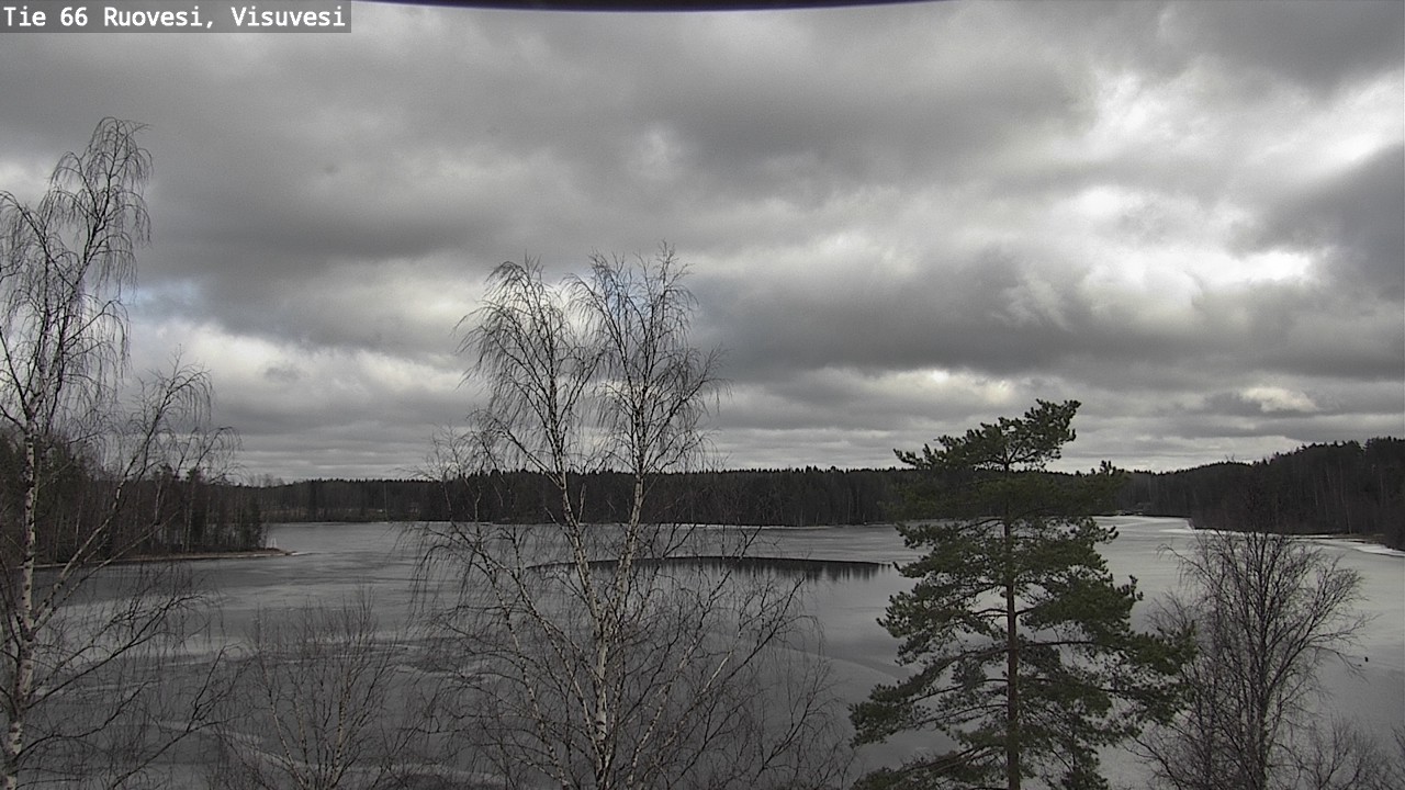 Weather Camera Image Väg 66 Ruovesi, Visuvesi, Ruovesi, Pirkanmaa