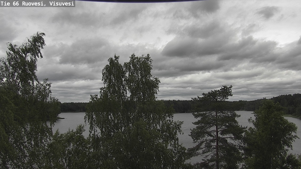 Weather Camera Image Road 66 Ruovesi, Visuvesi, Ruovesi, Pirkanmaa