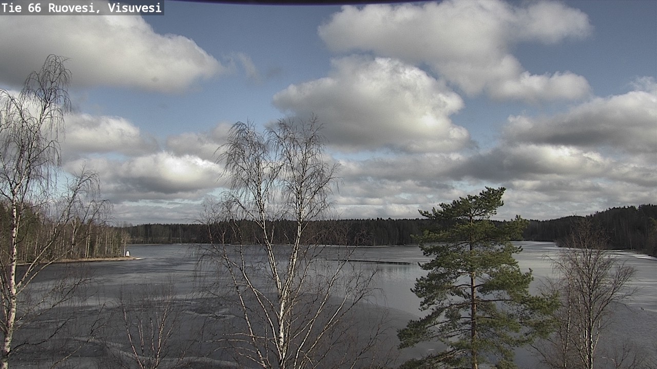 Weather Camera Image Väg 66 Ruovesi, Visuvesi, Ruovesi, Pirkanmaa