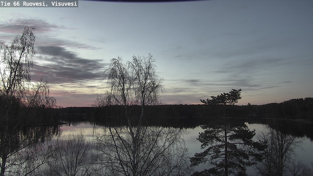 Weather Camera Image Väg 66 Ruovesi, Visuvesi, Ruovesi, Pirkanmaa