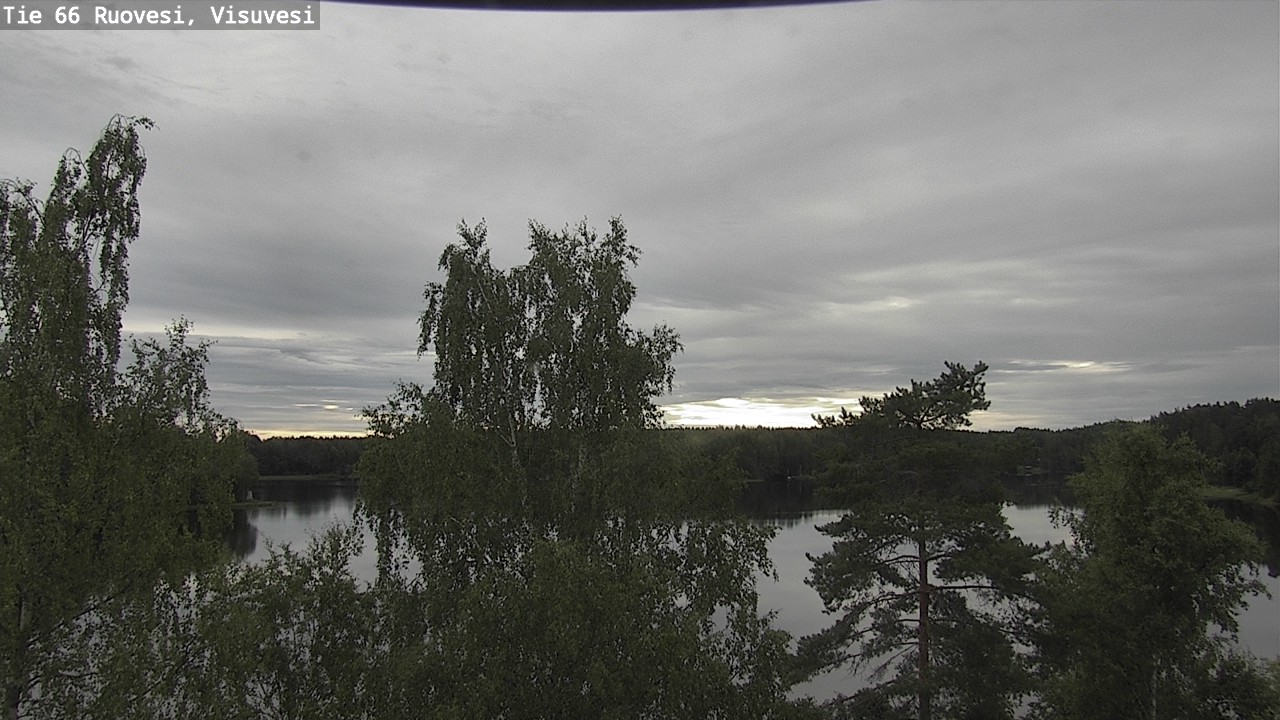 Weather Camera Image Road 66 Ruovesi, Visuvesi, Ruovesi, Pirkanmaa