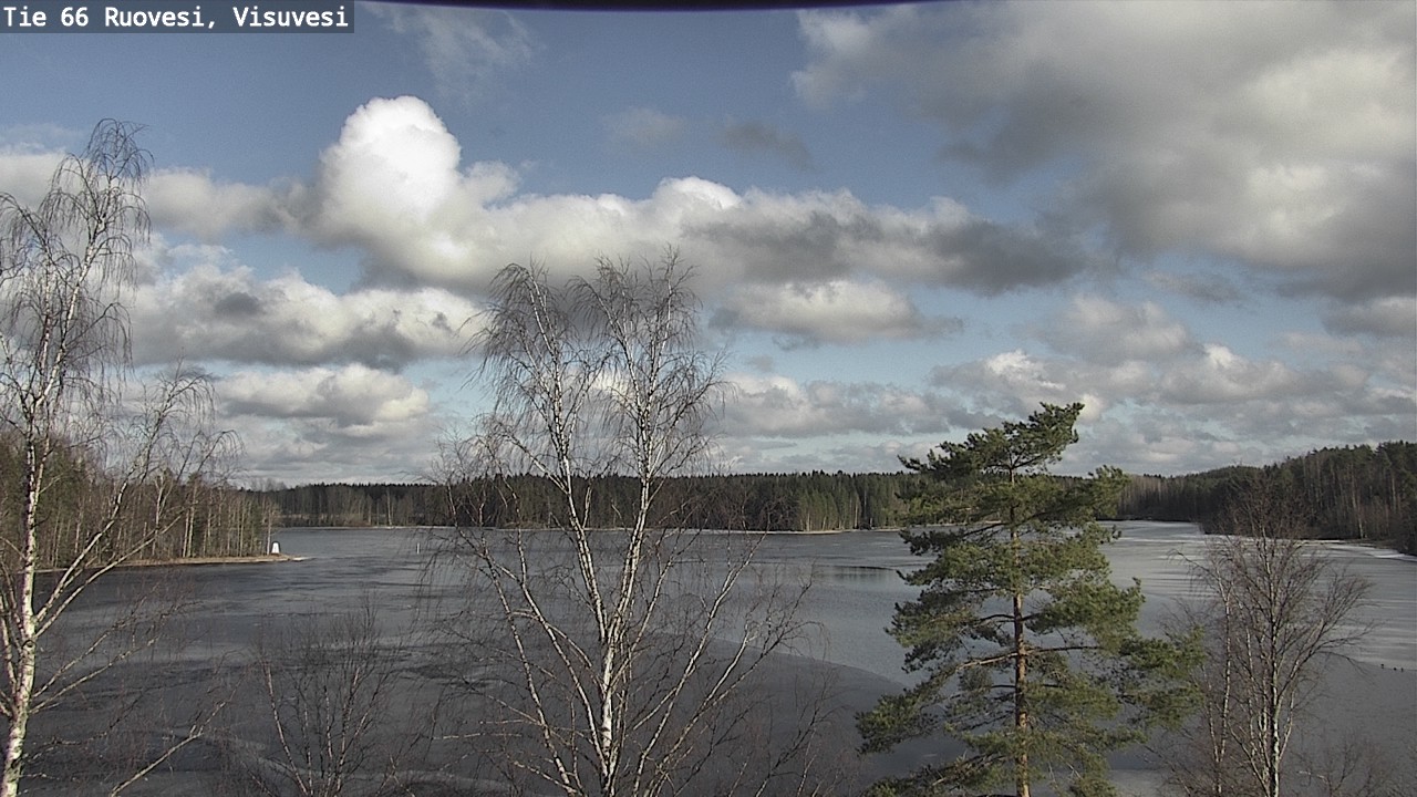 Weather Camera Image Väg 66 Ruovesi, Visuvesi, Ruovesi, Pirkanmaa