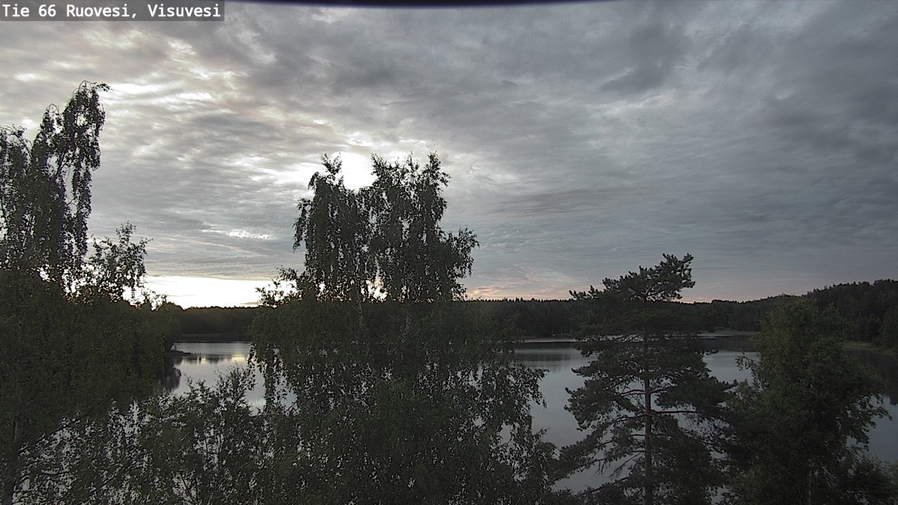 Weather Camera Image Road 66 Ruovesi, Visuvesi, Ruovesi, Pirkanmaa