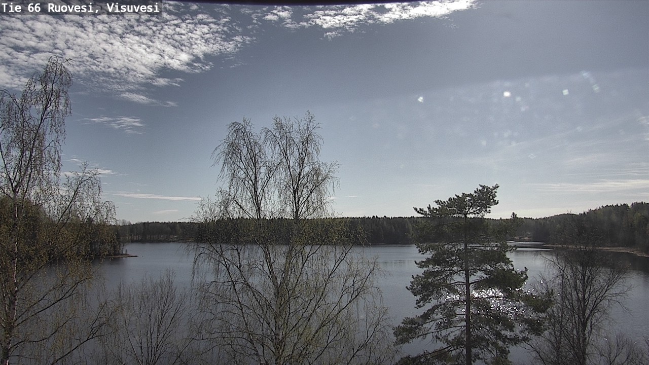 Weather Camera Image Väg 66 Ruovesi, Visuvesi, Ruovesi, Pirkanmaa