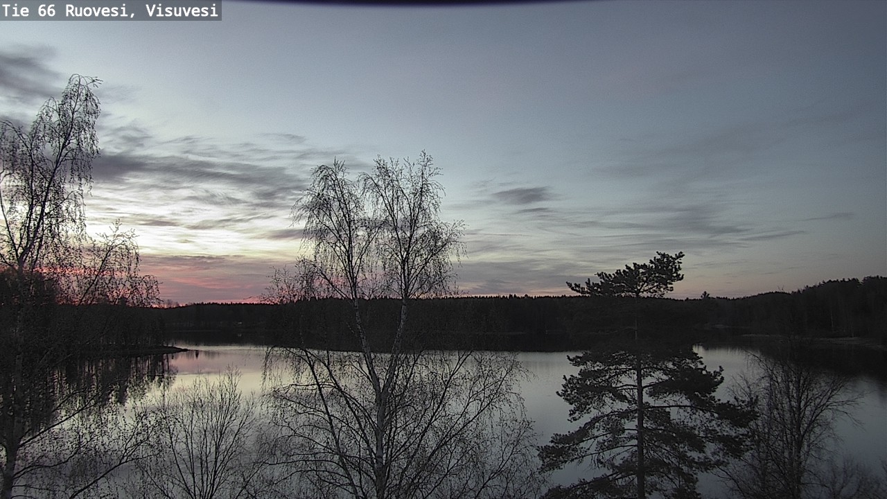 Weather Camera Image Väg 66 Ruovesi, Visuvesi, Ruovesi, Pirkanmaa