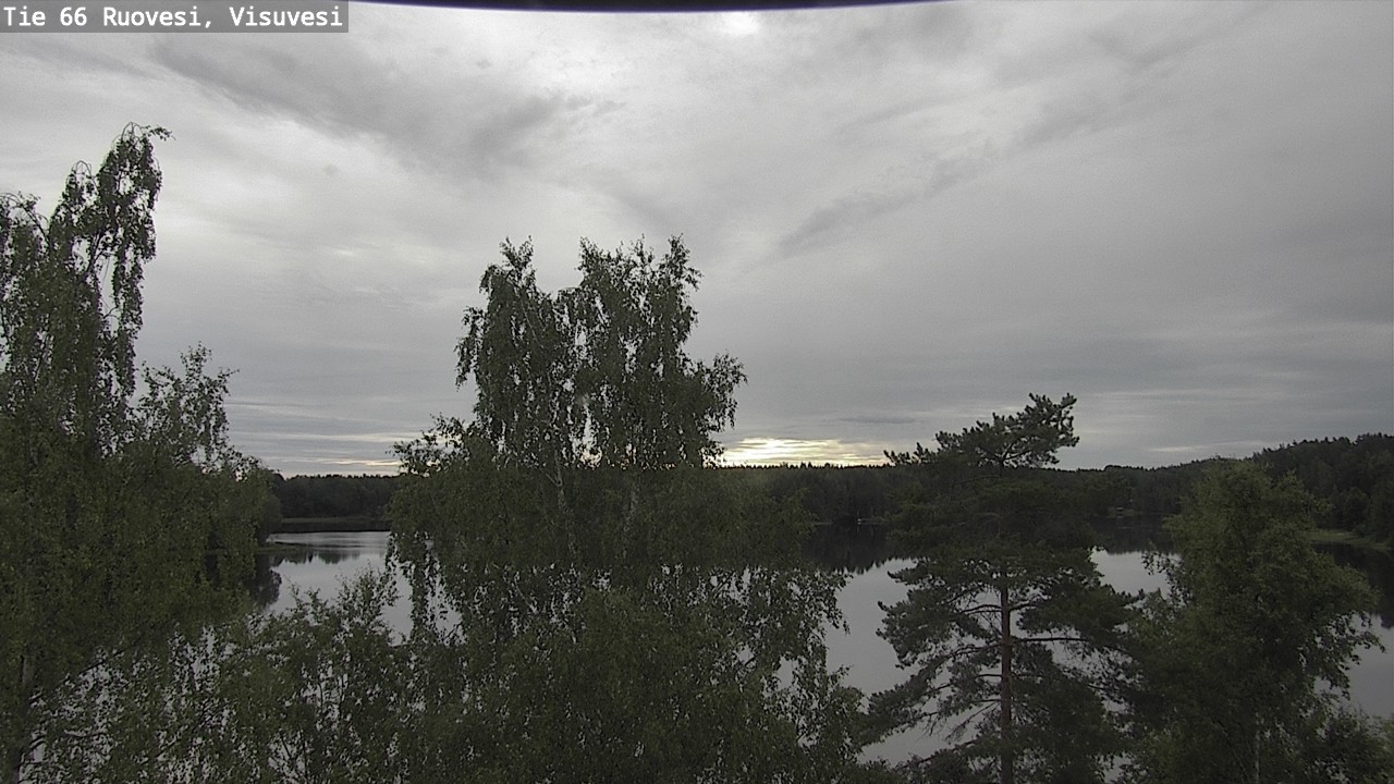 Weather Camera Image Road 66 Ruovesi, Visuvesi, Ruovesi, Pirkanmaa