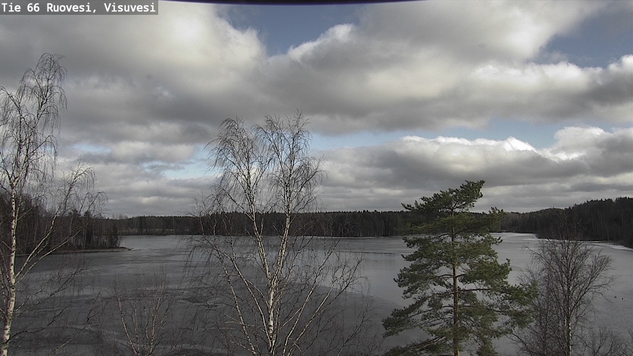 Weather Camera Image Väg 66 Ruovesi, Visuvesi, Ruovesi, Pirkanmaa