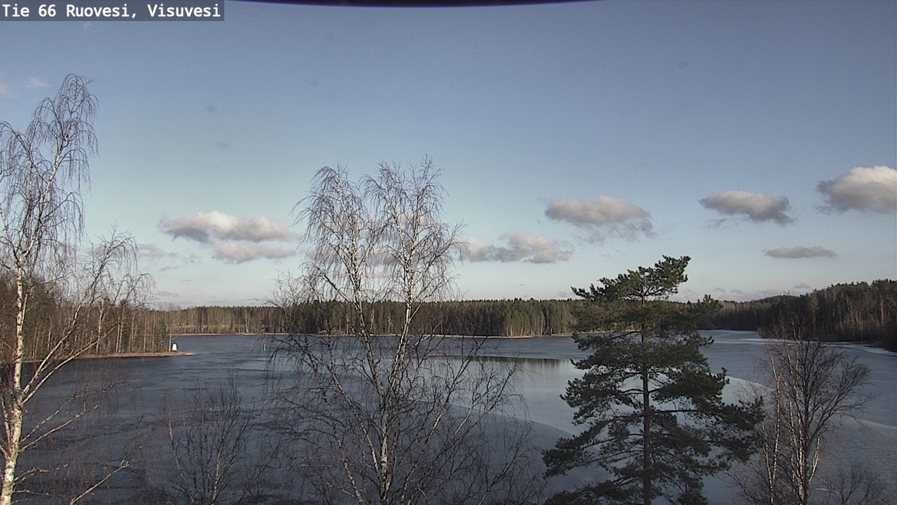 Weather Camera Image Väg 66 Ruovesi, Visuvesi, Ruovesi, Pirkanmaa