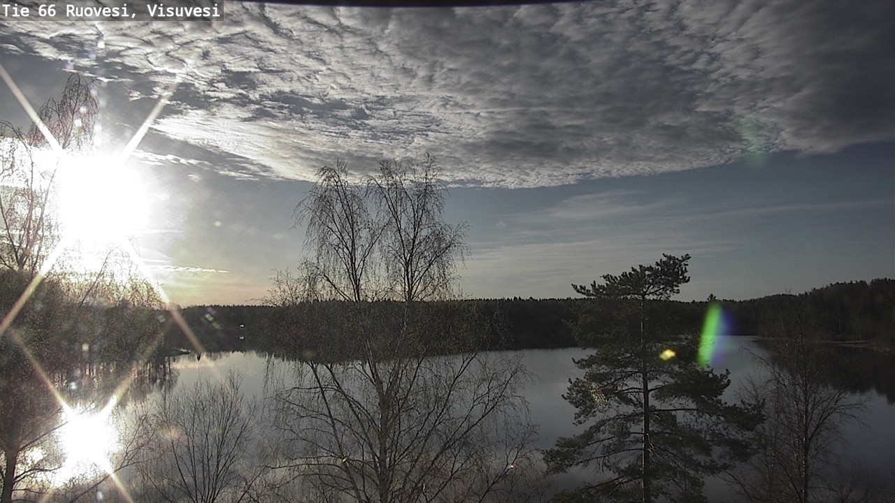 Weather Camera Image Väg 66 Ruovesi, Visuvesi, Ruovesi, Pirkanmaa