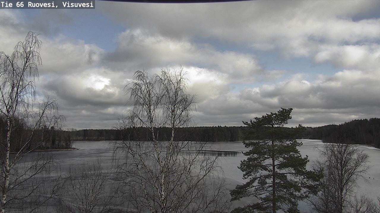 Weather Camera Image Väg 66 Ruovesi, Visuvesi, Ruovesi, Pirkanmaa