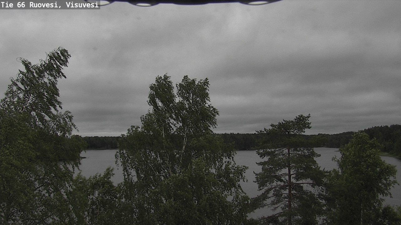 Weather Camera Image Väg 66 Ruovesi, Visuvesi, Ruovesi, Pirkanmaa