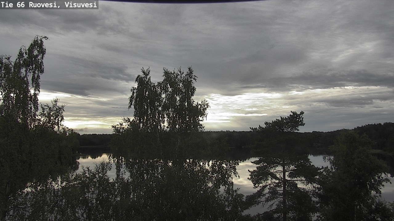 Weather Camera Image Road 66 Ruovesi, Visuvesi, Ruovesi, Pirkanmaa
