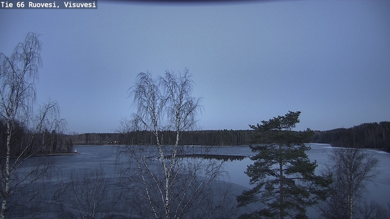 Weather Camera Image Road 66 Ruovesi, Visuvesi, Ruovesi, Pirkanmaa
