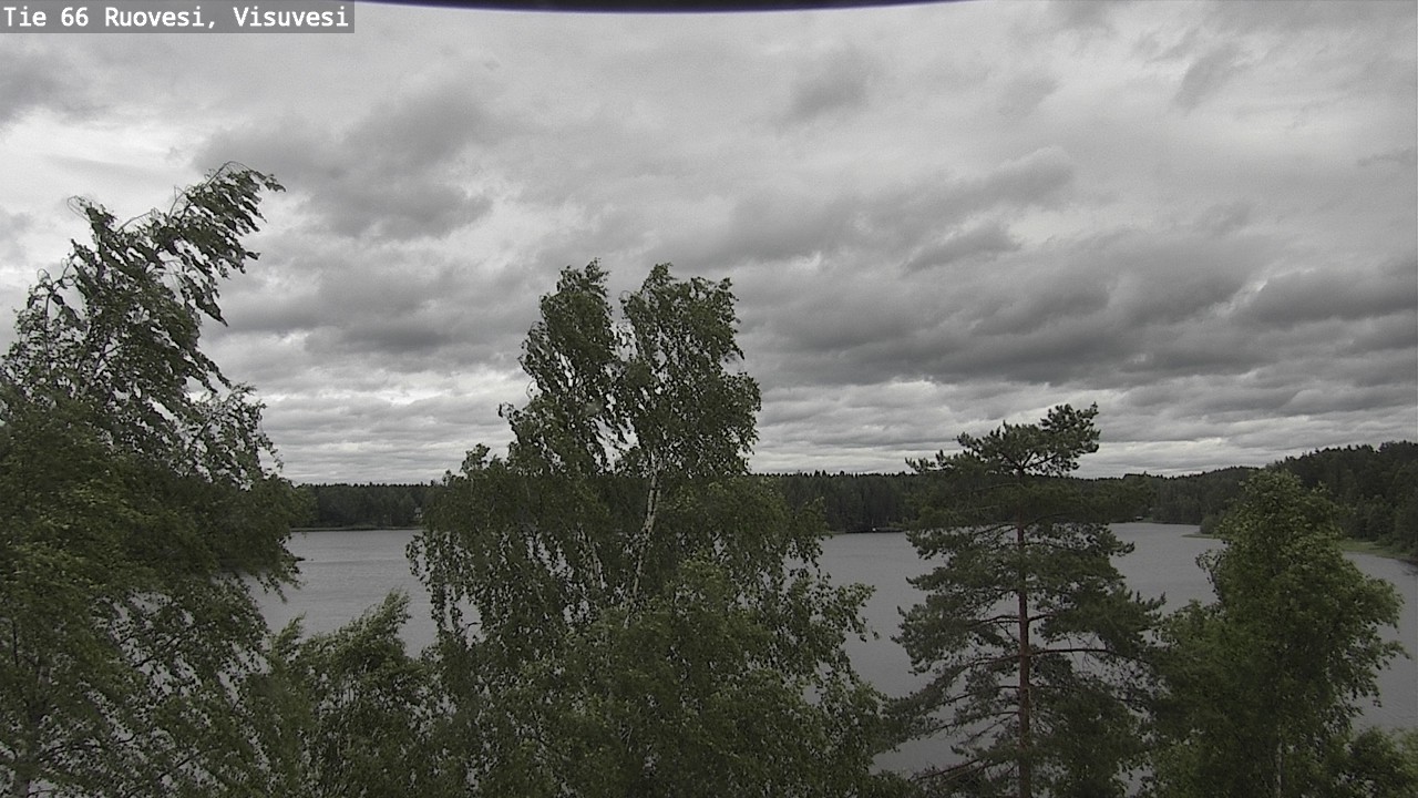 Weather Camera Image Väg 66 Ruovesi, Visuvesi, Ruovesi, Pirkanmaa