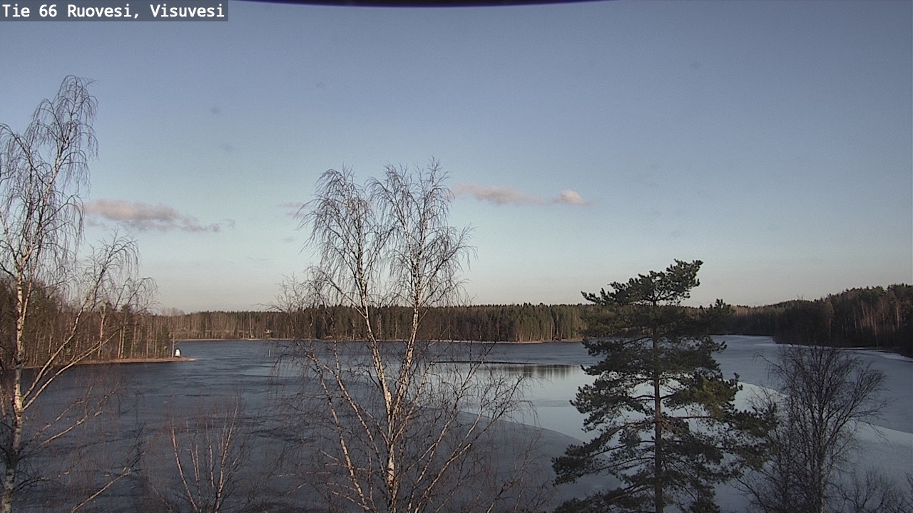 Weather Camera Image Road 66 Ruovesi, Visuvesi, Ruovesi, Pirkanmaa