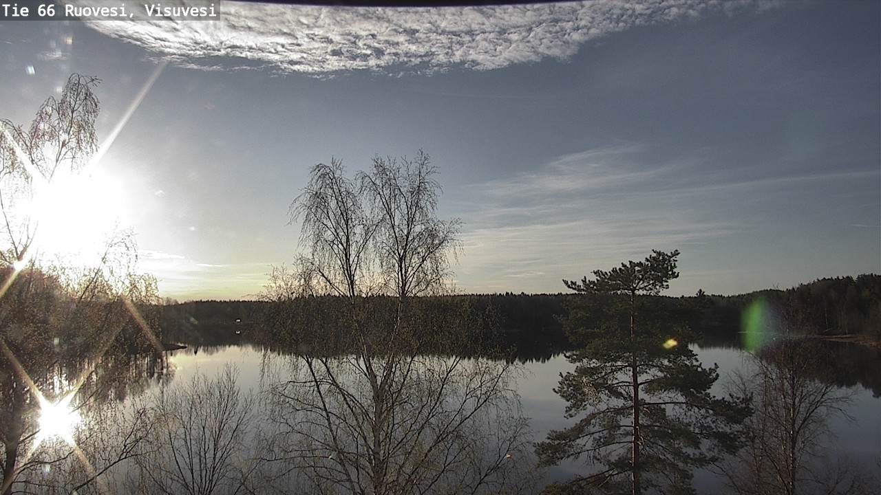 Weather Camera Image Väg 66 Ruovesi, Visuvesi, Ruovesi, Pirkanmaa