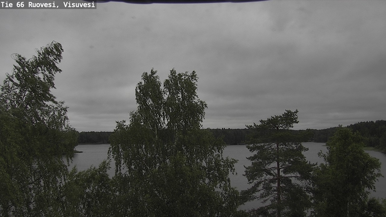 Weather Camera Image Väg 66 Ruovesi, Visuvesi, Ruovesi, Pirkanmaa