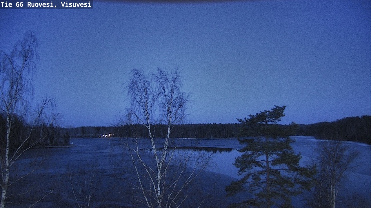 Weather Camera Image Road 66 Ruovesi, Visuvesi, Ruovesi, Pirkanmaa